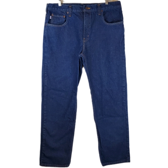 All American Clothing Mens Denim Blue Jeans Pants Size 38x32 Mens - Picture 1 of 13